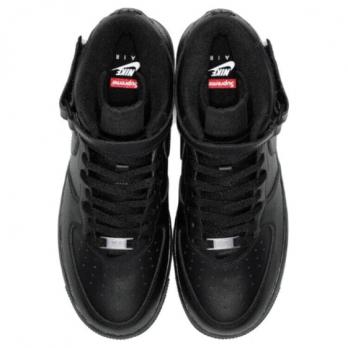 Кроссовки Nike Air Force 1 Mid Supreme Black FZ8784-001