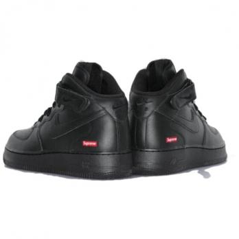 Кроссовки Nike Air Force 1 Mid Supreme Black FZ8784-001