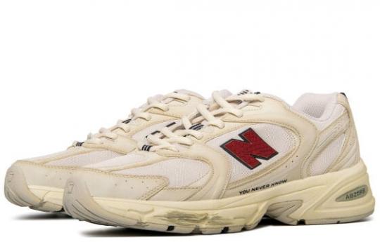 Кроссовки New Balance NB 530 Running Shoes Unisex Low-Top Beige Red MR530SH