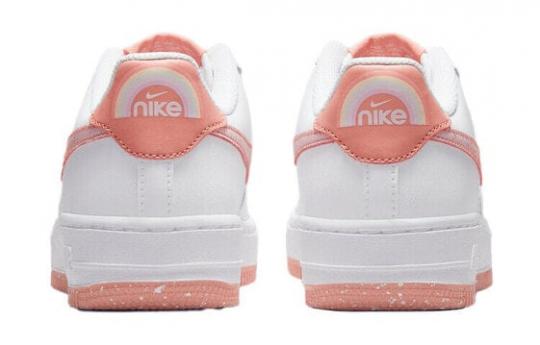 Кроссовки и кеды Nike Air Force 1 Low LV8 White Light Madder Root GS DM0985-100