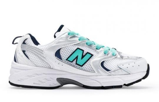 Кроссовки New Balance NB 530 Running Shoes Unisex Low-Top White Silver MR530SG