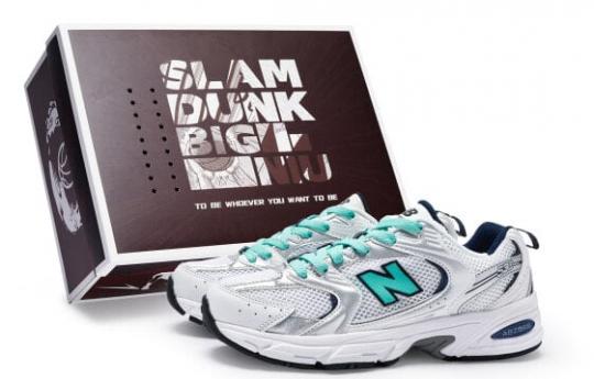 Кроссовки New Balance NB 530 Running Shoes Unisex Low-Top White Silver MR530SG