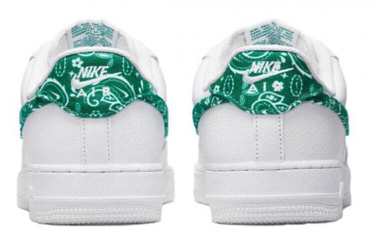 Кроссовки Nike Air Force 1 Low '07 Essential White Green Paisley Women's DH4406-102