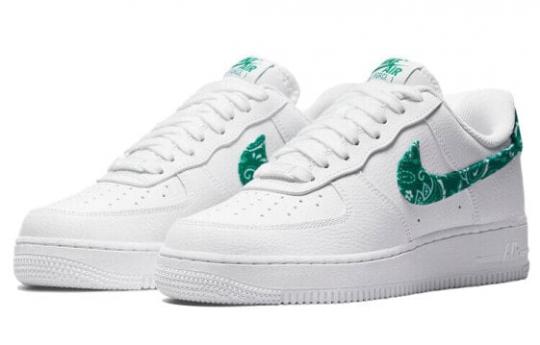 Кроссовки Nike Air Force 1 Low '07 Essential White Green Paisley Women's DH4406-102