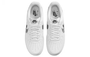 Кроссовки Nike Air Force 1 Low '07 Spray Paint Swoosh White Black Grey FD0660-100