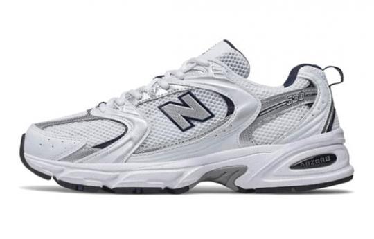 Кроссовки New Balance NB 530 Running Shoes Unisex Low-Top White Silver/Blue MR530SG