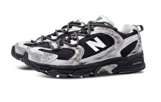 Кроссовки New Balance NB 530 Running Shoes Unisex Low-Top Black Silver MR530KA