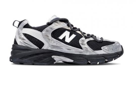 Кроссовки New Balance NB 530 Running Shoes Unisex Low-Top Black Silver MR530KA