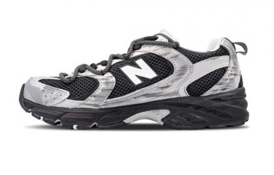 Кроссовки New Balance NB 530 Running Shoes Unisex Low-Top Black Silver MR530KA