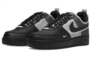 Кроссовки Nike Air Force 1 Low React Black White DM0573-002