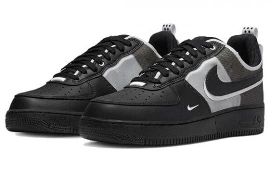 Кроссовки Nike Air Force 1 Low React Black White DM0573-002