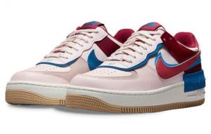 Кроссовки Nike Air Force 1 Low Shadow Light Soft Pink Team Red Blue Women's CI0919-601