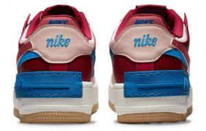 Кроссовки Nike Air Force 1 Low Shadow Light Soft Pink Team Red Blue Women's CI0919-601