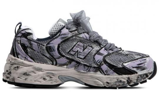 Кроссовки New Balance NB 530 Running Shoes Unisex Low-Top Silver/Purple MR530KA