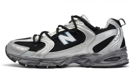 Кроссовки New Balance NB 530 Running Shoes Unisex Low-Top Silver Black MR530KA