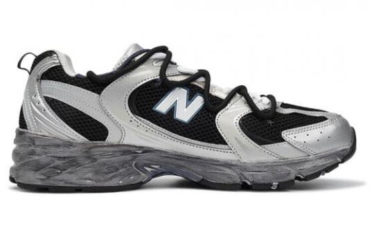 Кроссовки New Balance NB 530 Running Shoes Unisex Low-Top Silver Black MR530KA