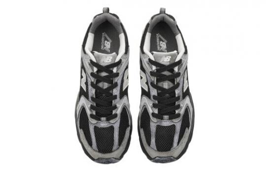 Кроссовки New Balance NB 530 Running Shoes Unisex Low-Top Black/Gray/Silver MR530TG