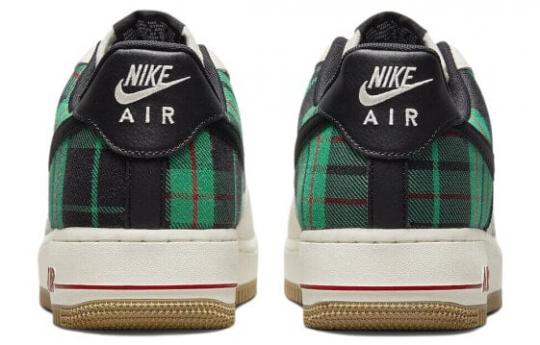 Кроссовки Nike Air Force 1 Low '07 Lx Plaid Pale Ivory Stadium Green DV0791-100