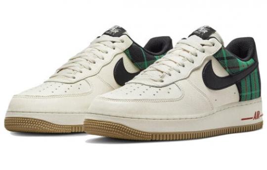 Кроссовки Nike Air Force 1 Low '07 Lx Plaid Pale Ivory Stadium Green DV0791-100