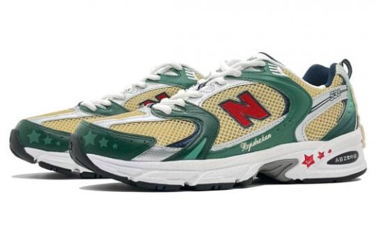 Кроссовки New Balance NB 530 Running Shoes Unisex Low-Top Green Yellow MR530SG