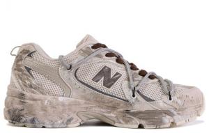 Кроссовки New Balance Running Shoes Unisex Low-Top Khaki MR530AA