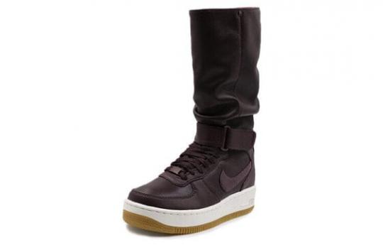 Кроссовки Nike Air Force 1 Upstep Warrior Deep Burgundy Dark Cayenne Women's 860522-600