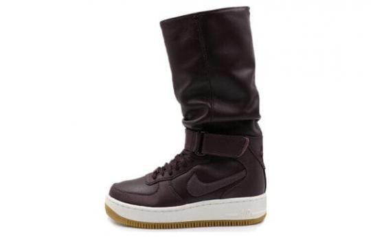 Кроссовки Nike Air Force 1 Upstep Warrior Deep Burgundy Dark Cayenne Women's 860522-600