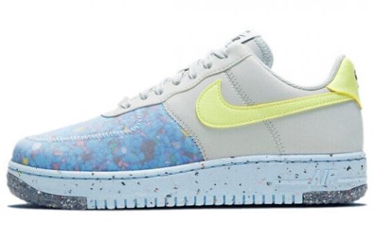 Кроссовки Nike Air Force 1 Crater Pure Platinum Barely Volt Women's CT1986-001