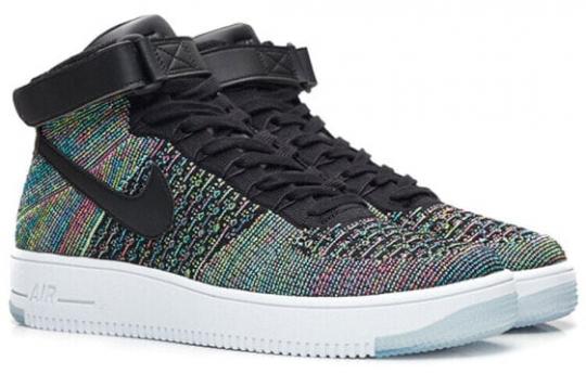 Кроссовки Nike Air Force 1 Ultra Flyknit Mid Multi-Color 2.0 817420-601