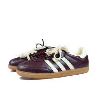 Кроссовки Adidas Originals SAMBA OG Casual Shoes Women's Low-Top Burgundy/Ecru IE0872