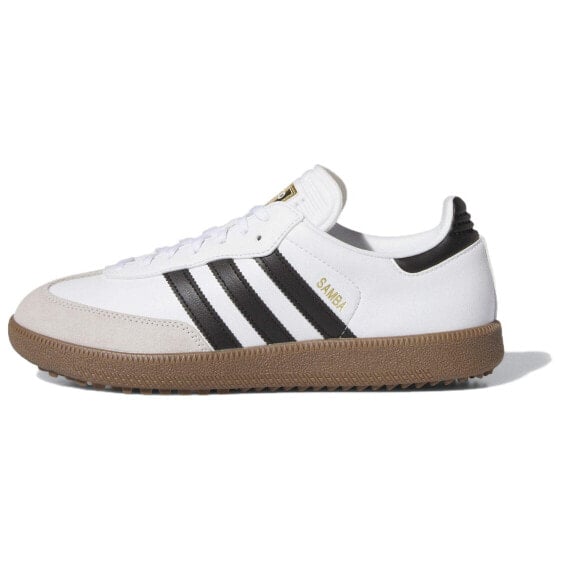 Кроссовки Samba Adidas Spikeless Golf 'White Black Gum' IH5167