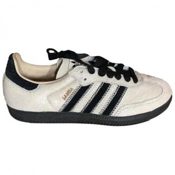 Кроссовки Adidas Originals Samba Skateboard Shoes Unisex Low-Top Beige JP5329