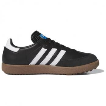 Кроссовки Samba Adidas Originals Spikeless Golf 'Black White Gum' IH5168