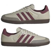 Кроссовки Samba Adidas Originals Og 'Putty Grey Maroon' ID1482