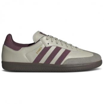 Кроссовки Samba Adidas Originals Og 'Putty Grey Maroon' ID1482