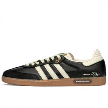 Кроссовки Adidas Originals SAMBA OG Casual Shoes Unisex Low-Top Black White IE0872