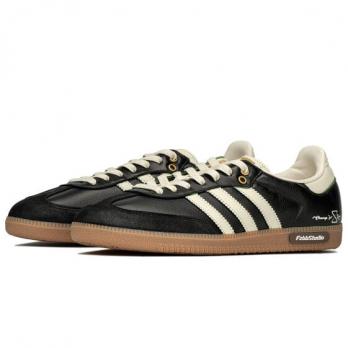 Кроссовки Adidas Originals SAMBA OG Casual Shoes Unisex Low-Top Black White IE0872