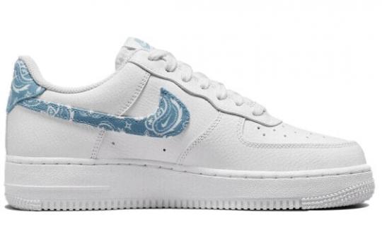 Кроссовки Nike Air Force 1 Low '07 Essential White Worn Blue Paisley Women's DH4406-100