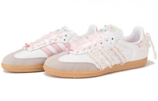 Кроссовки Adidas Samba Skateboard Shoes Unisex Low-Top Pink IE3437