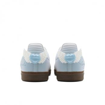 Для бега Adidas SAMBA OG Training Shoes Women's Low-Top Blue White IE3439