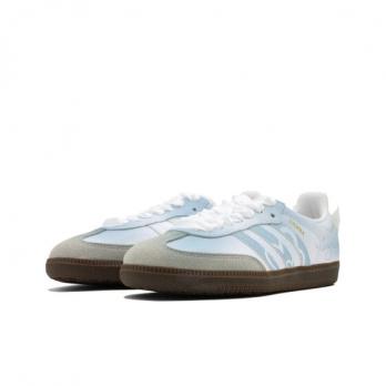 Для бега Adidas SAMBA OG Training Shoes Women's Low-Top Blue White IE3439