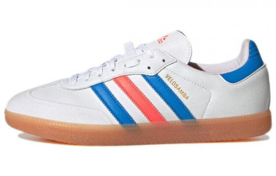 Кроссовки Adidas Velosamba Vegan Cloud White Turbo Blue Rush GW5323