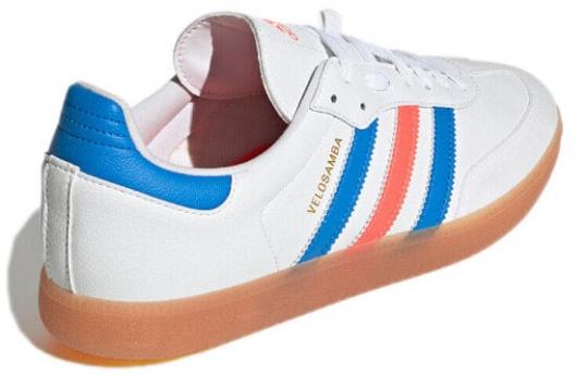 Кроссовки Adidas Velosamba Vegan Cloud White Turbo Blue Rush GW5323