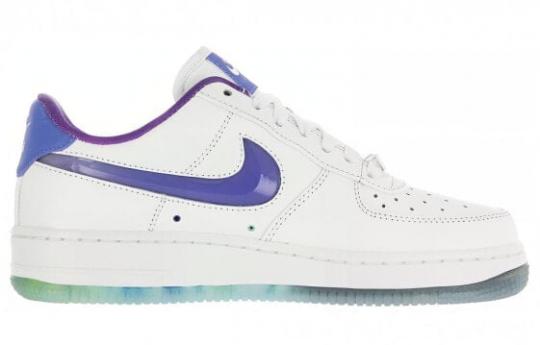 Кроссовки Nike Air Force 1 Skateboard Shoes Women's Low-Top White Purple 842929-100