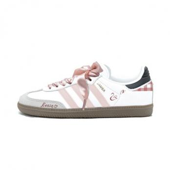 Кроссовки Adidas SAMBA OG Skateboard Shoes Unisex Low-Top Pink B75806