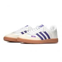 Кроссовки Adidas Samba XLG Skateboard Shoes Unisex Low-Top White Purple IF6514