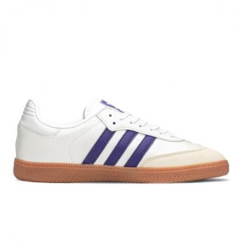 Кроссовки Adidas Samba XLG Skateboard Shoes Unisex Low-Top White Purple IF6514