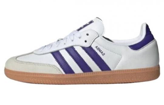 Кроссовки Adidas Samba XLG Skateboard Shoes Unisex Low-Top White Purple IF6514