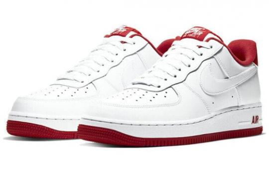 Кроссовки Nike Air Force 1 Low White University Red CD0884-101