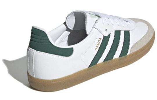 Кроссовки Adidas Samba Og White Collegiate Green EE5451